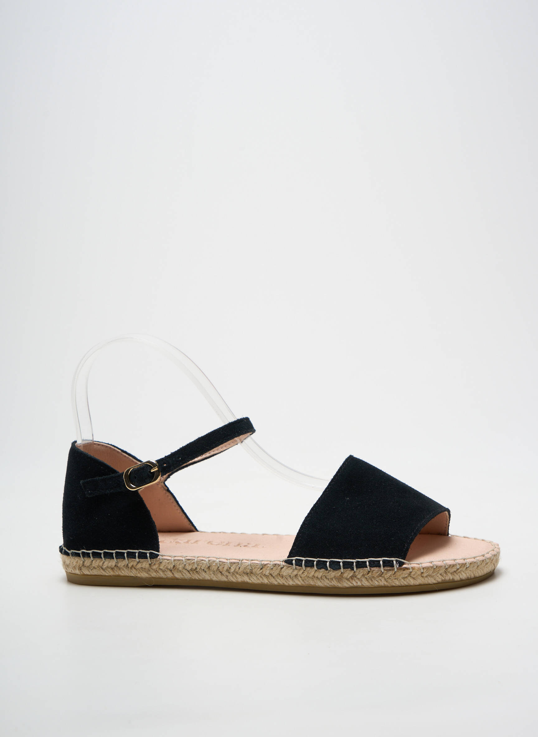 Espadrilės užsegimas kilpa(s) plokščias kulnas iki 3 cm juodas MACARENA moteris