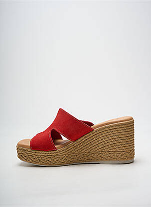 Sandalai/nu pėdos kompensuotas kulnas kulnas nuo 7 iki 9 cm raudona OH ! MY SANDALS moteris