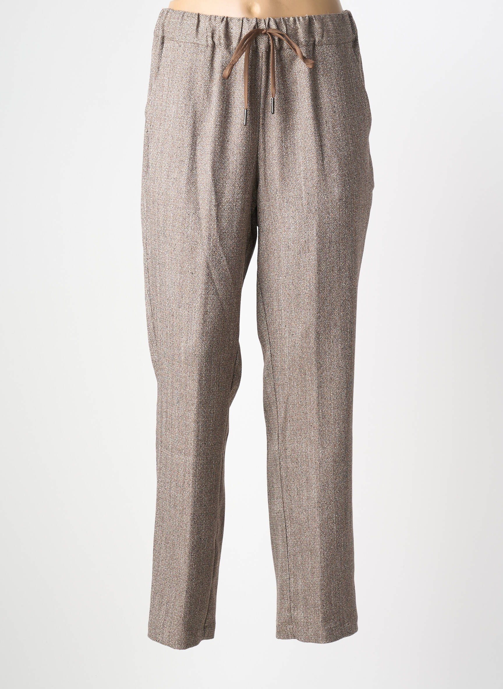 Lieknos kelnės elastinė dydis bežinis TRICOT CHIC moteris