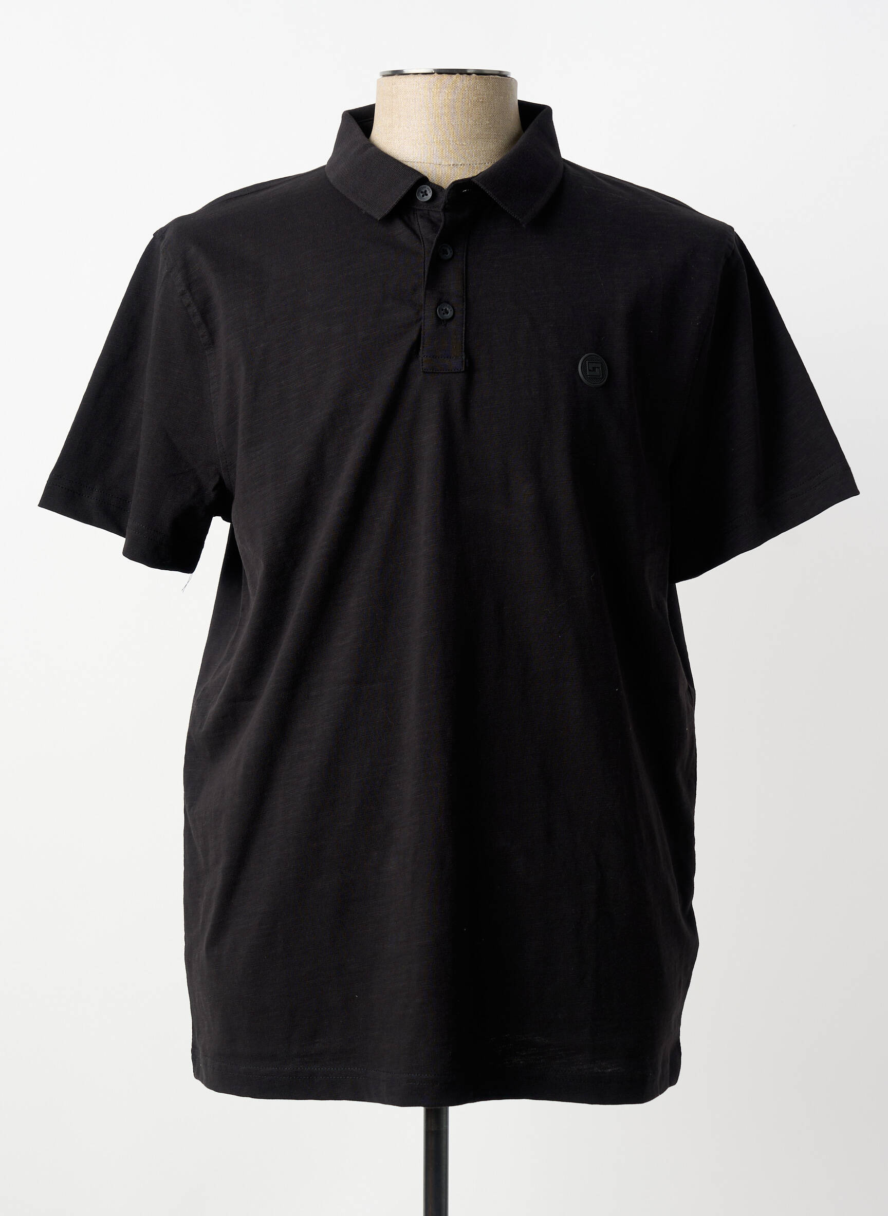 Polo jersey audinys trumpas rankovės juodas STREET ONE vyras