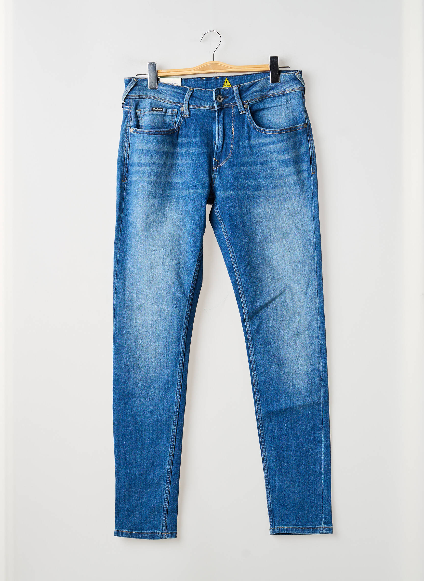 Lieknos džinsai tamprumas normala dydis mėlyna PEPE JEANS vyras