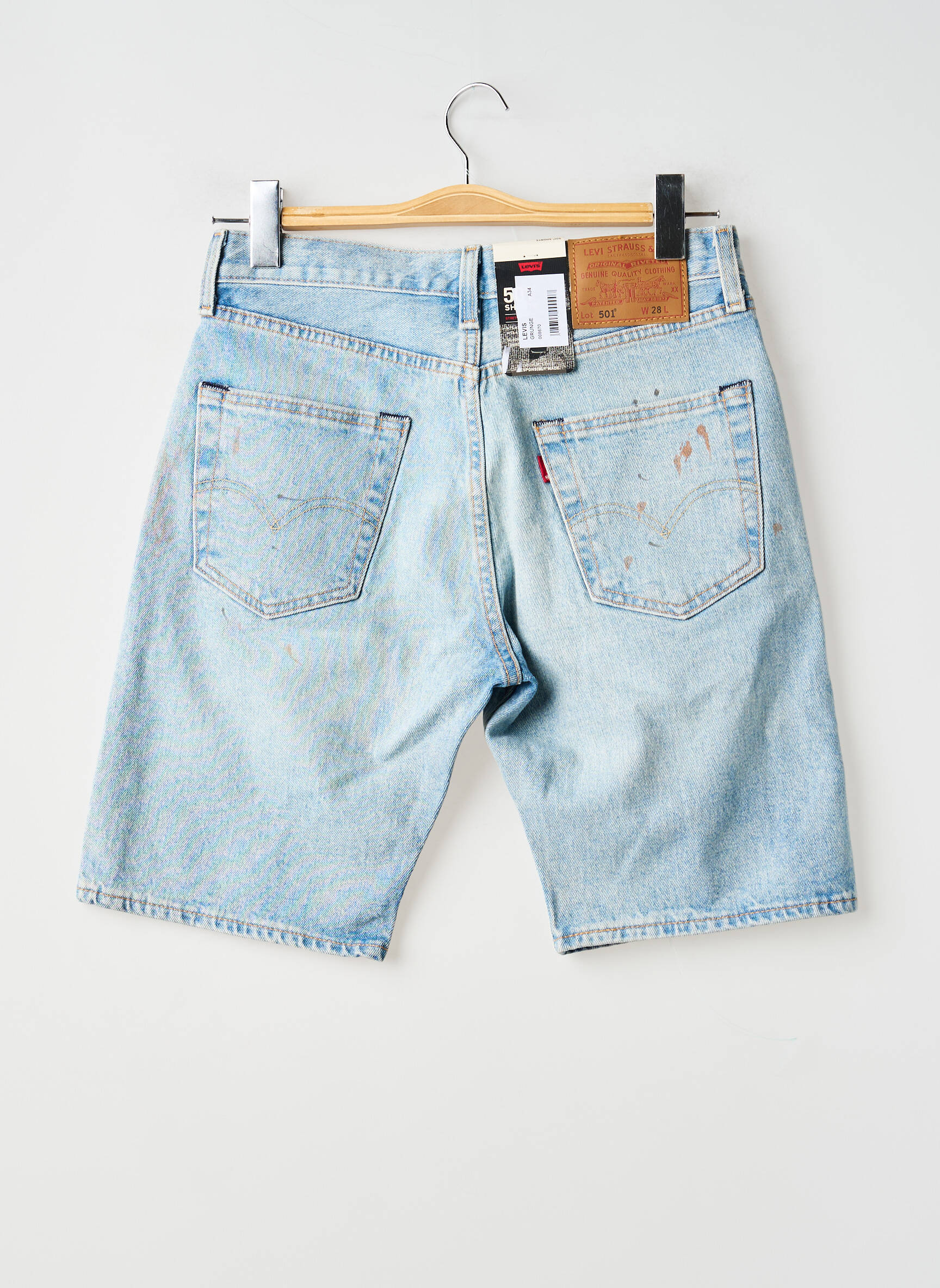 Bermudas denimo audinys normala dydis mėlyna LEVI'S vyras