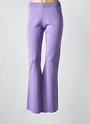 Platus kelnes normala dydis normala dydis violetinis TOMMY HILFIGER moteris