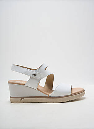 Sandalai/nu pėdos kompensuotas kulnas kulnas nuo 7 iki 9 cm baltas FLUCHOS moteris