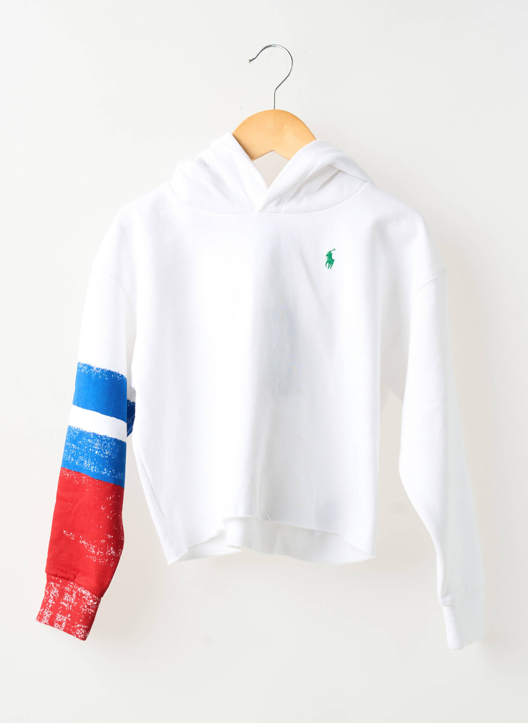 Kapišonas fantazijos raštas ilgos rankovės baltas RALPH LAUREN berniukas