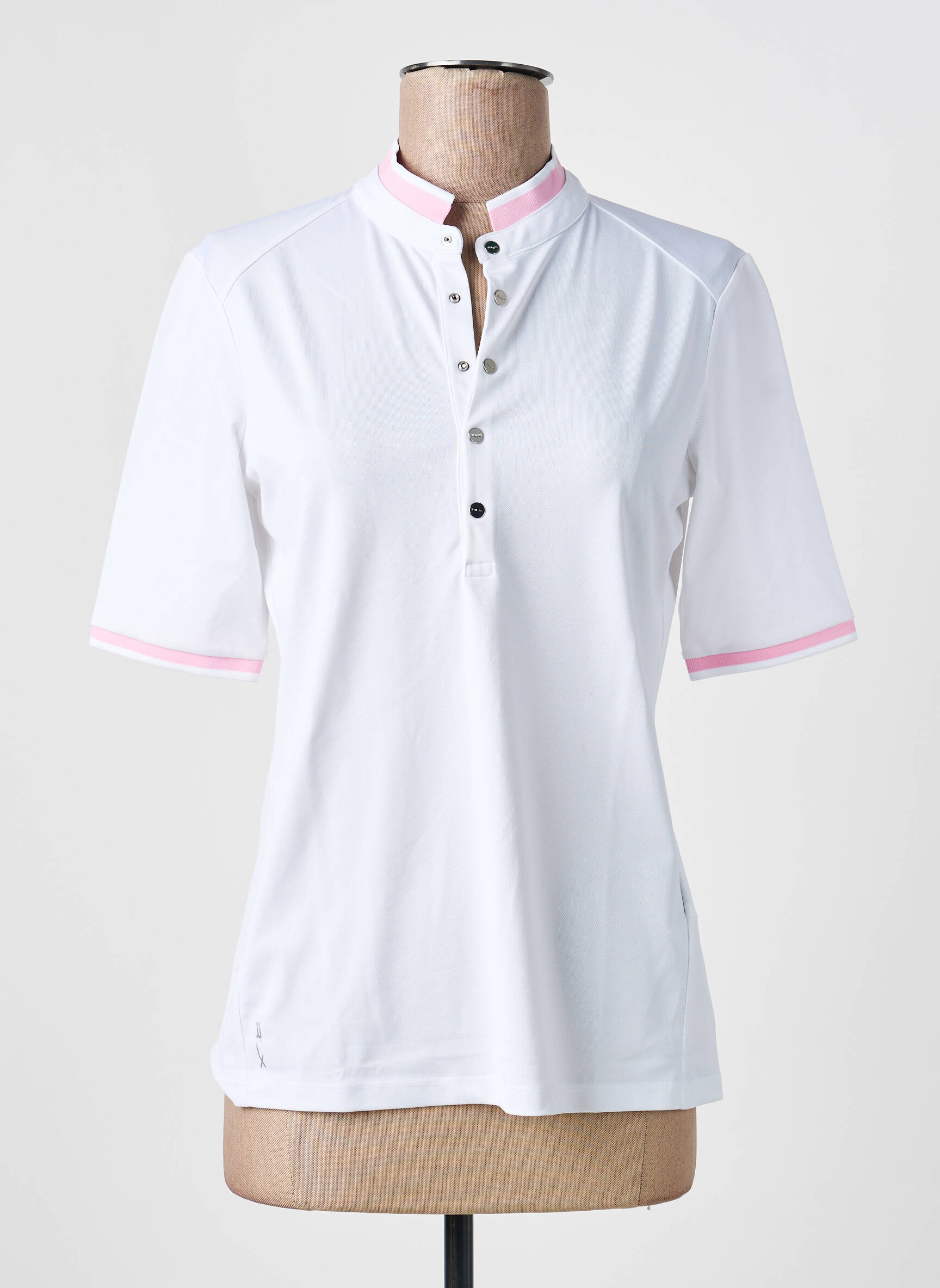 Polo ilgos rankovės ilgos rankovės baltas RALPH LAUREN moteris