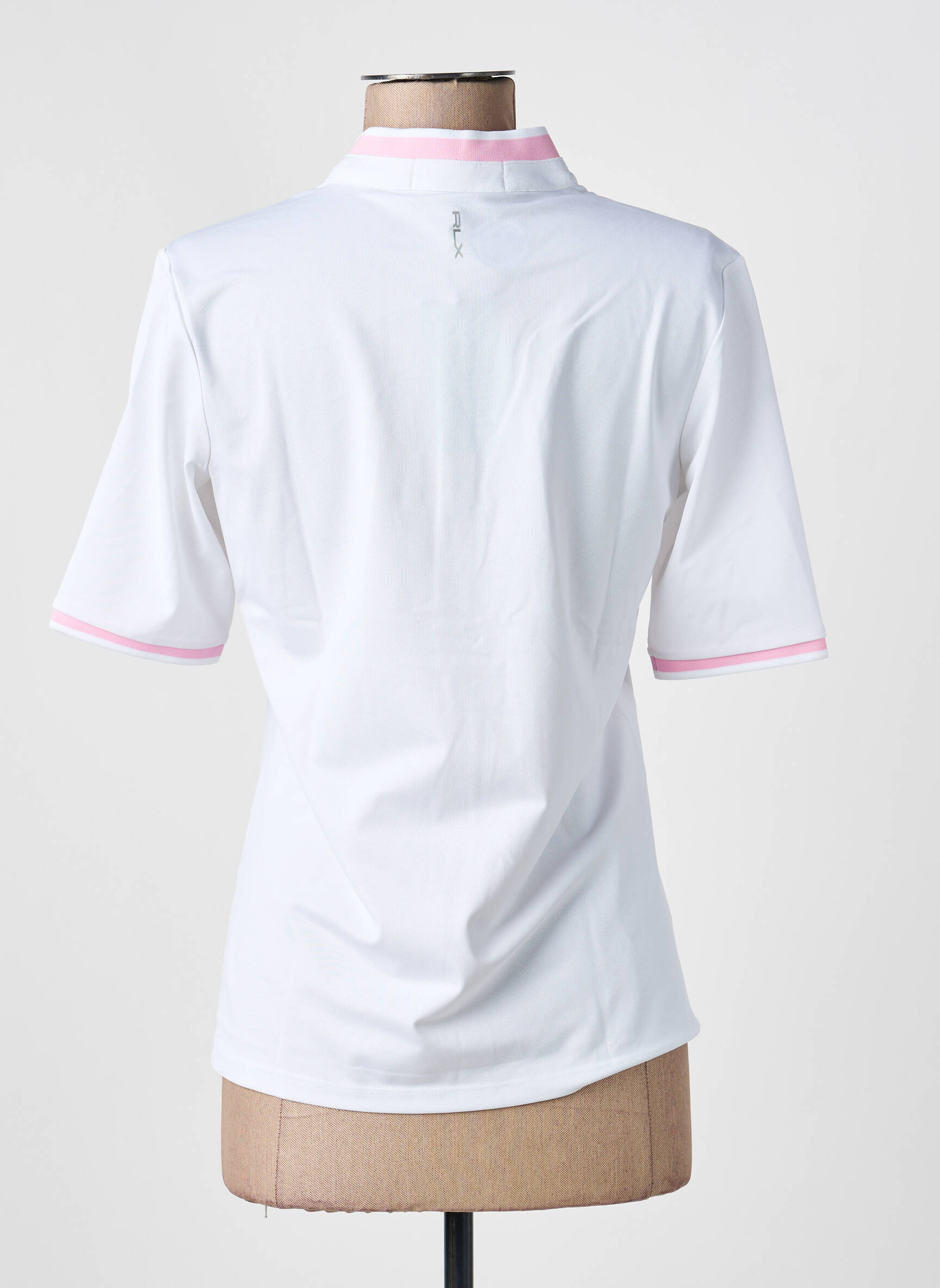 Polo ilgos rankovės ilgos rankovės baltas RALPH LAUREN moteris