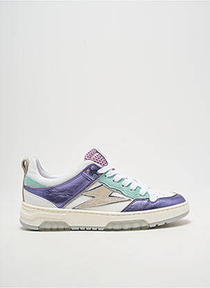 Bėgimo bateliai satino audinys plokščias kulnas iki 3 cm violetinis SEMERDJIAN moteris