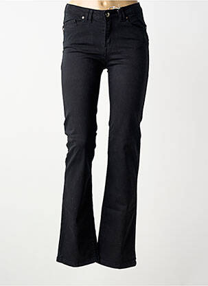Bootcut džinsai tamprumas juodas VOTRE NOM moteris