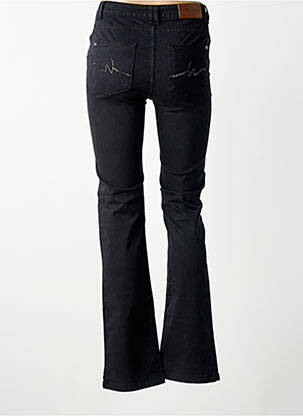 Bootcut džinsai tamprumas juodas VOTRE NOM moteris