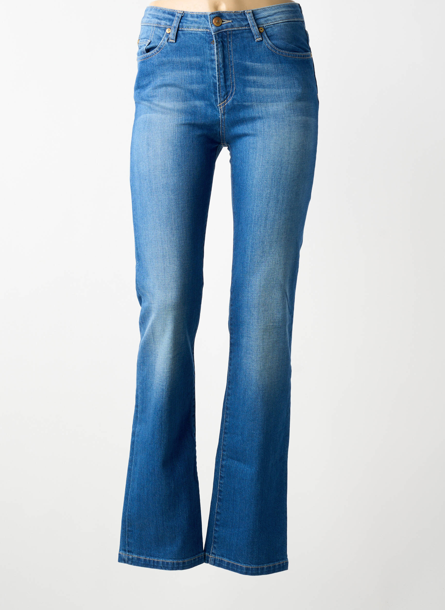 Bootcut džinsai normala dydis normala dydis mėlyna VOTRE NOM moteris