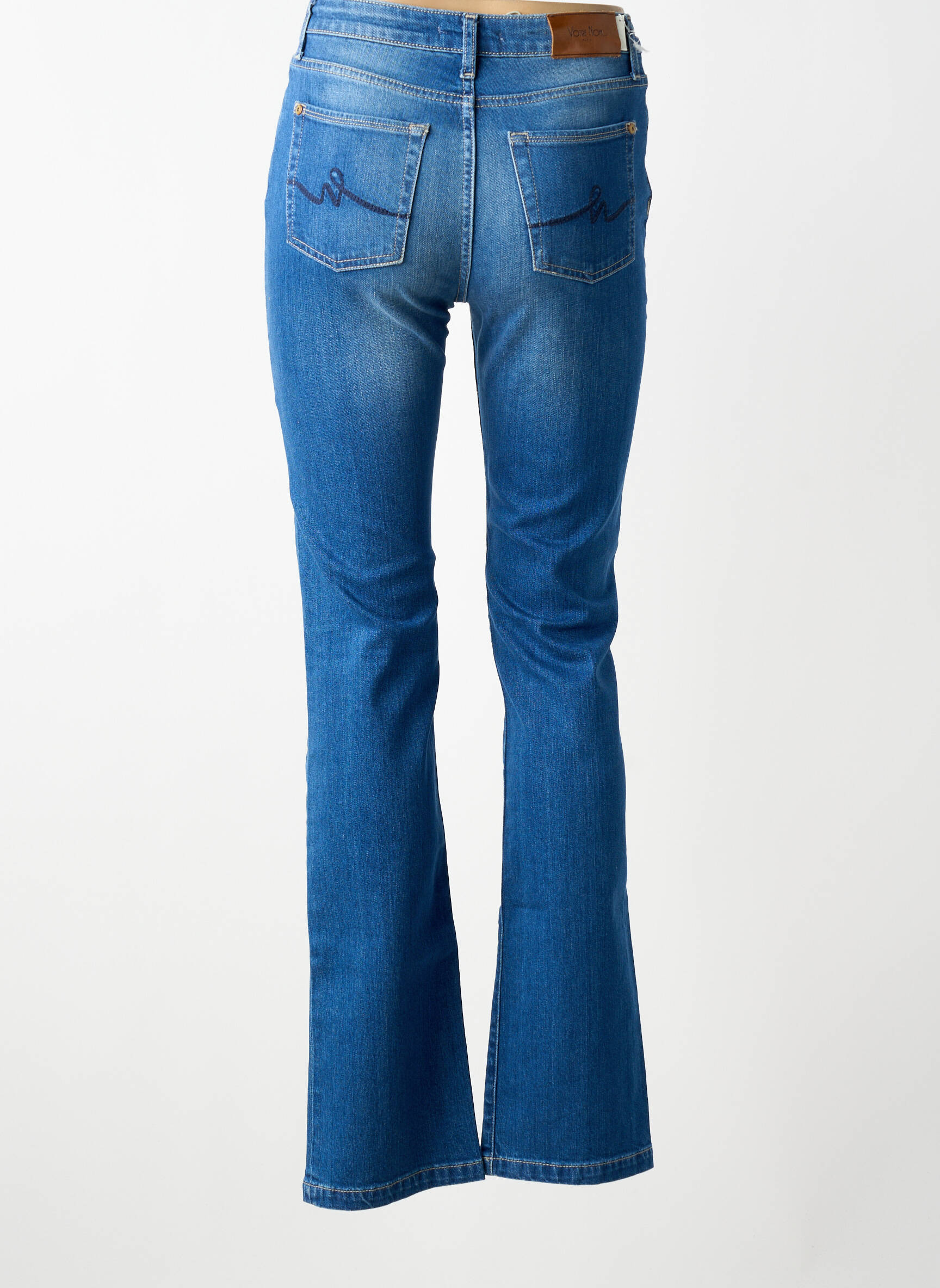 Bootcut džinsai normala dydis normala dydis mėlyna VOTRE NOM moteris