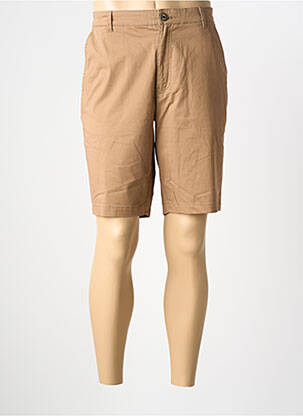 Bermudas tamprumas normala dydis rudas J&JOY vyras