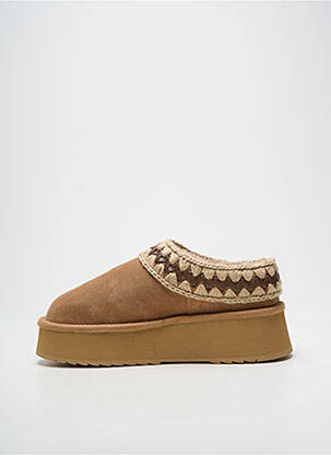 Mule/sabotai kulnas nuo 4 iki 6 cm rudas MOU moteris