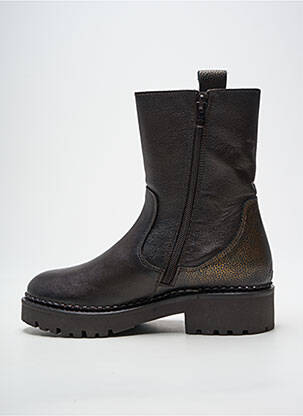 Batai/botai lygus audinys kulnas nuo 4 iki 6 cm rudas COCO ET ABRICOT moteris