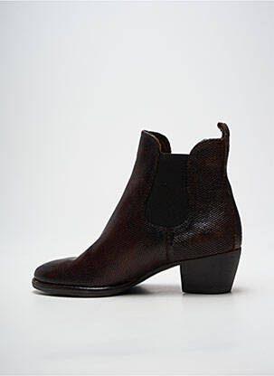 Batai/botai kubietiškas kulnas nuo 4 iki 6 cm rudas YKX & CO moteris