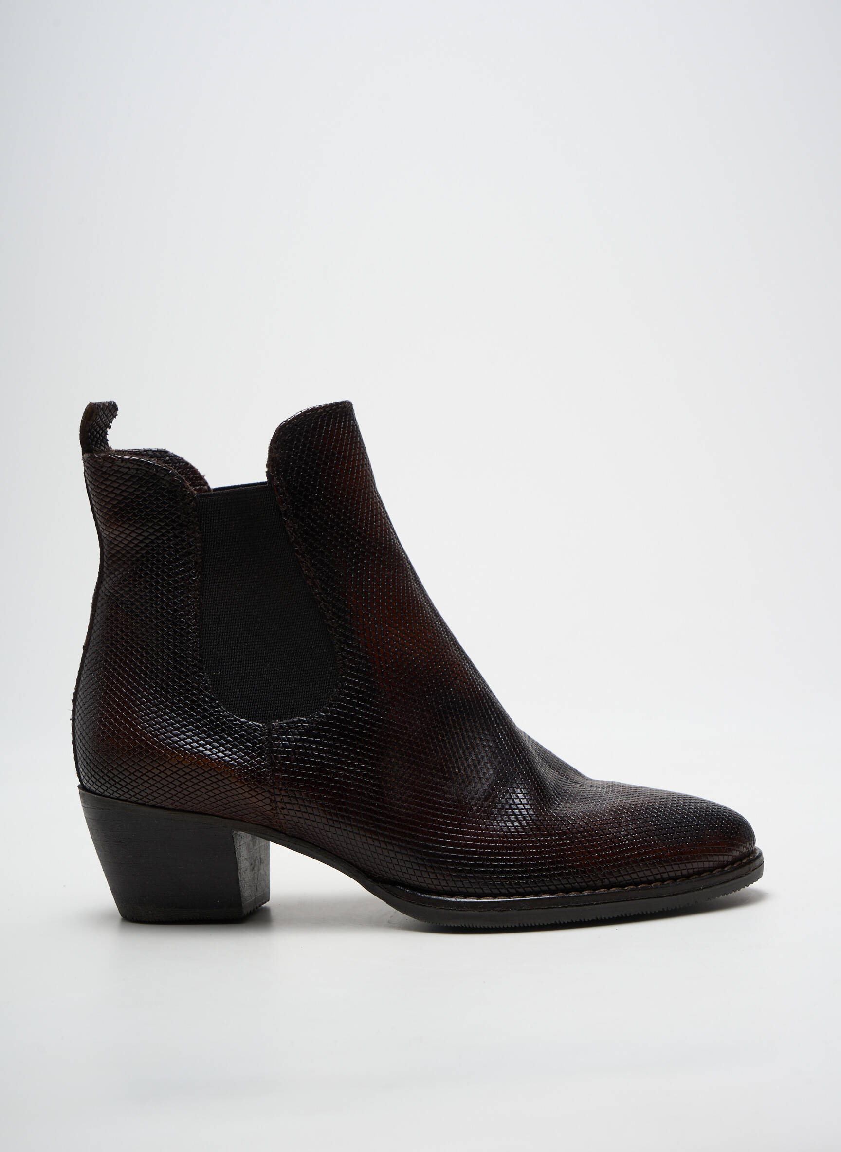 Batai/botai kubietiškas kulnas nuo 4 iki 6 cm rudas YKX & CO moteris