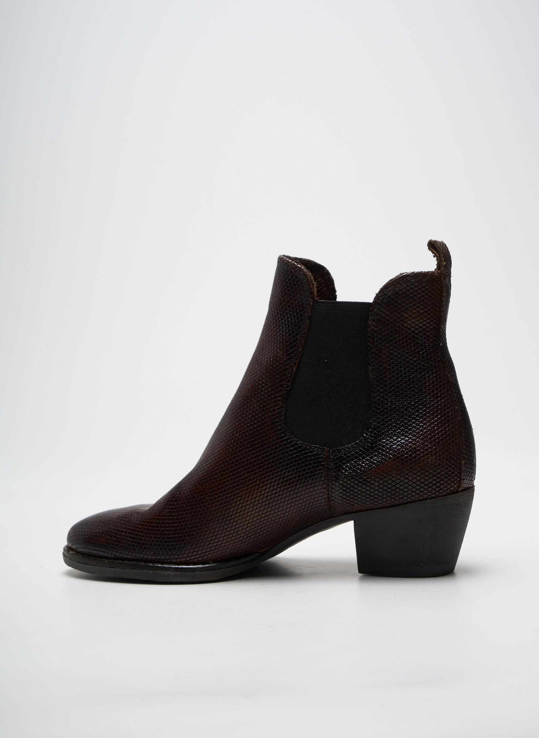 Batai/botai kubietiškas kulnas nuo 4 iki 6 cm rudas YKX & CO moteris