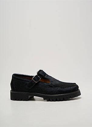 Derbiai satino audinys plokščias kulnas iki 3 cm juodas SESA FOOTWEAR moteris