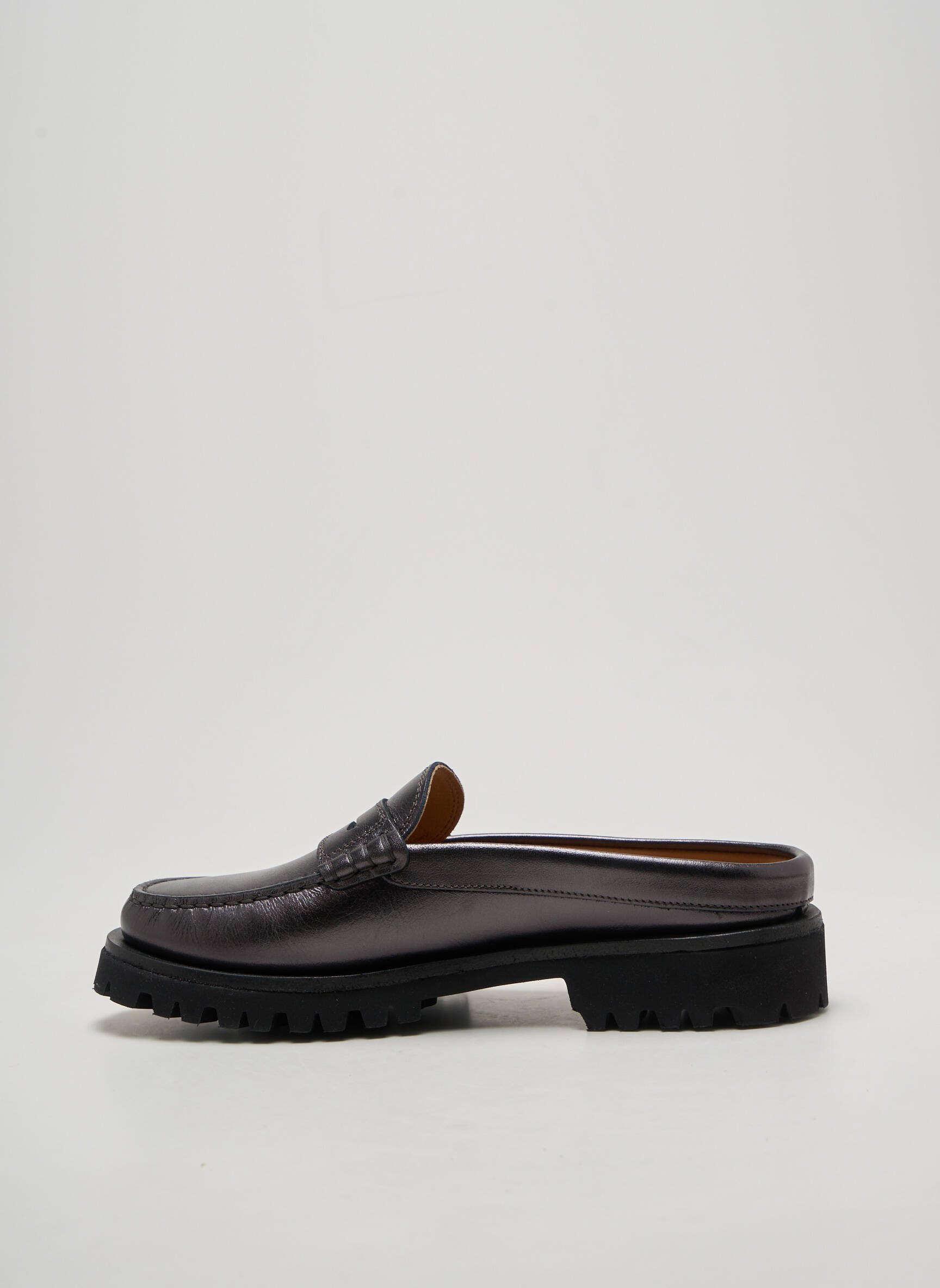 Mule/sabotai satino audinys plokščias kulnas iki 3 cm juodas SESA FOOTWEAR moteris