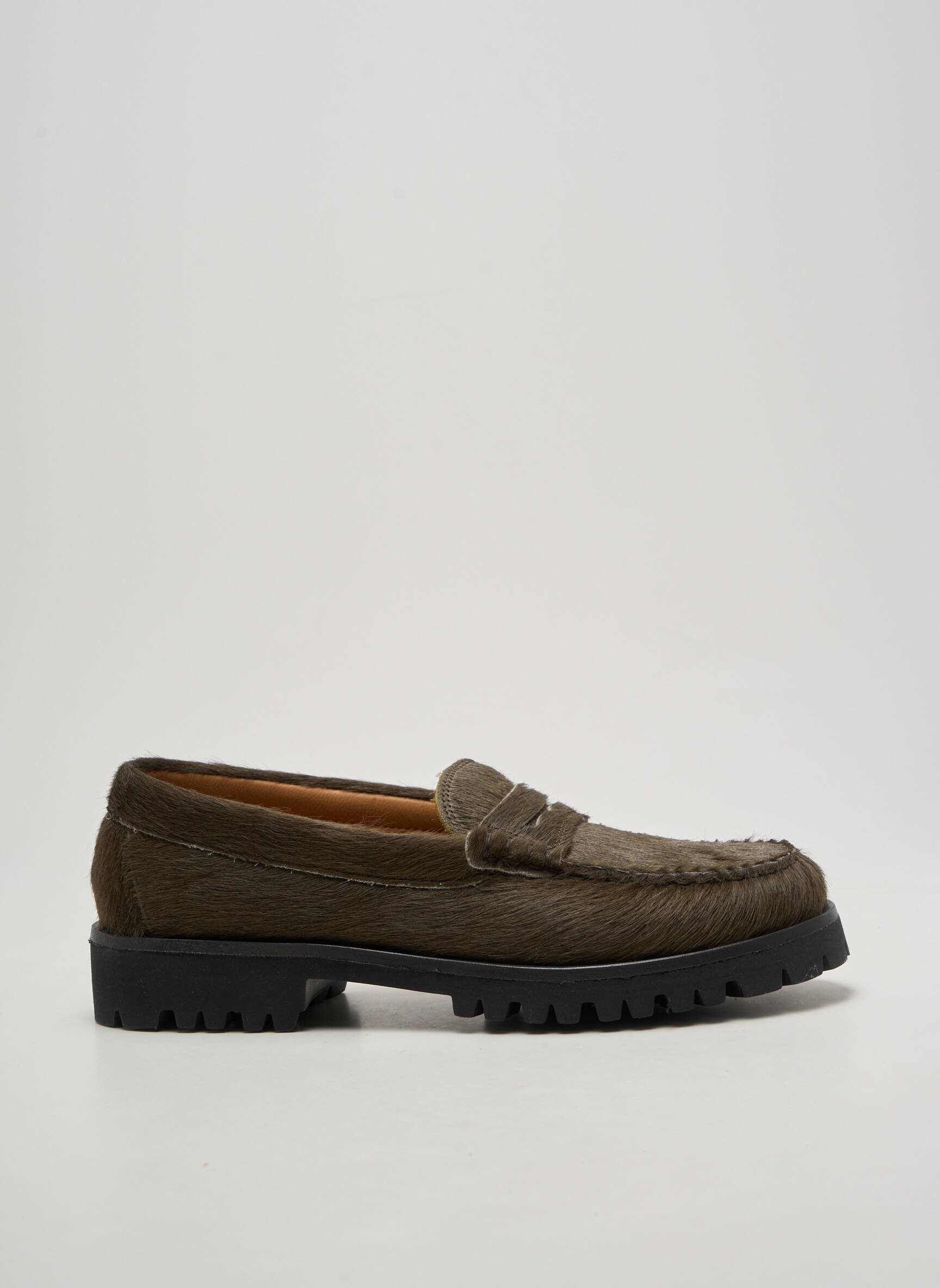 Mokasīnai apvalus mygtukas plokščias kulnas iki 3 cm žalias SESA FOOTWEAR moteris