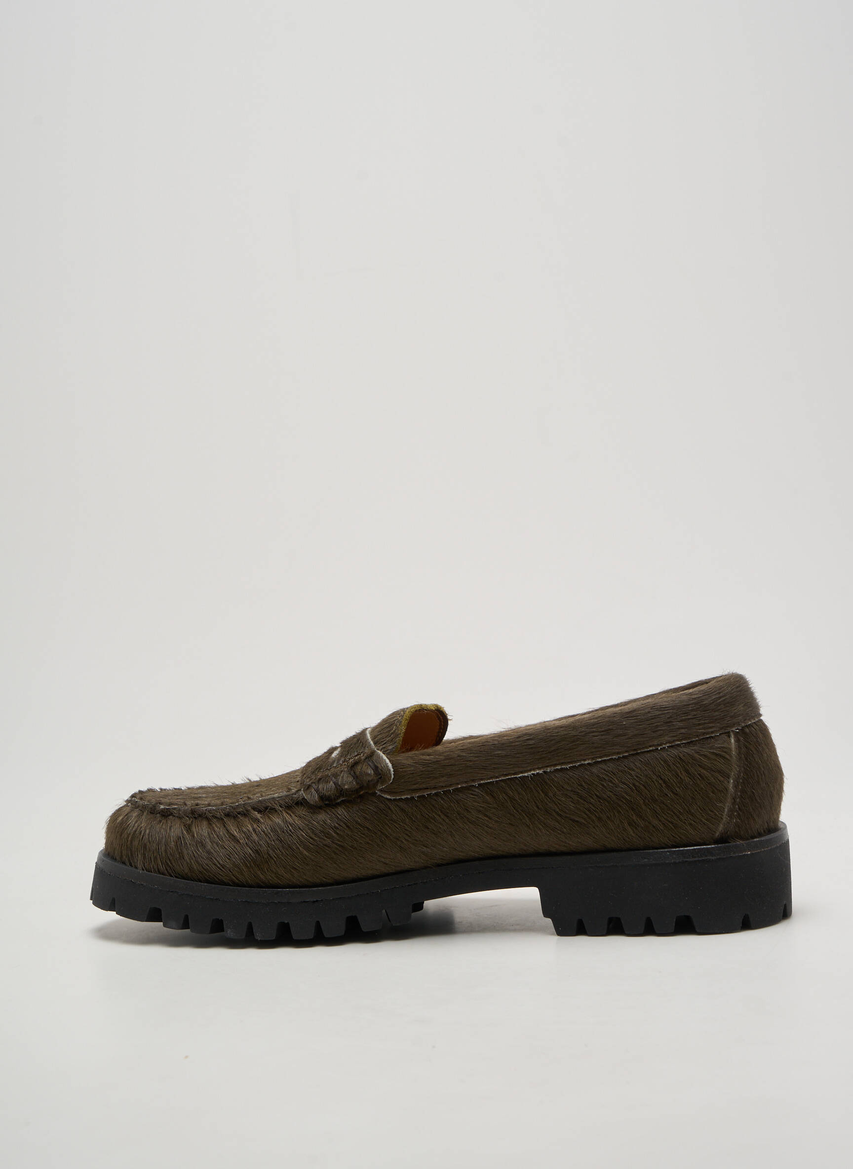 Mokasīnai apvalus mygtukas plokščias kulnas iki 3 cm žalias SESA FOOTWEAR moteris