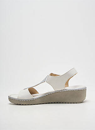 Sandalai/nu pėdos atvira pabaiga kulnas nuo 4 iki 6 cm baltas JOLIE SHOE moteris