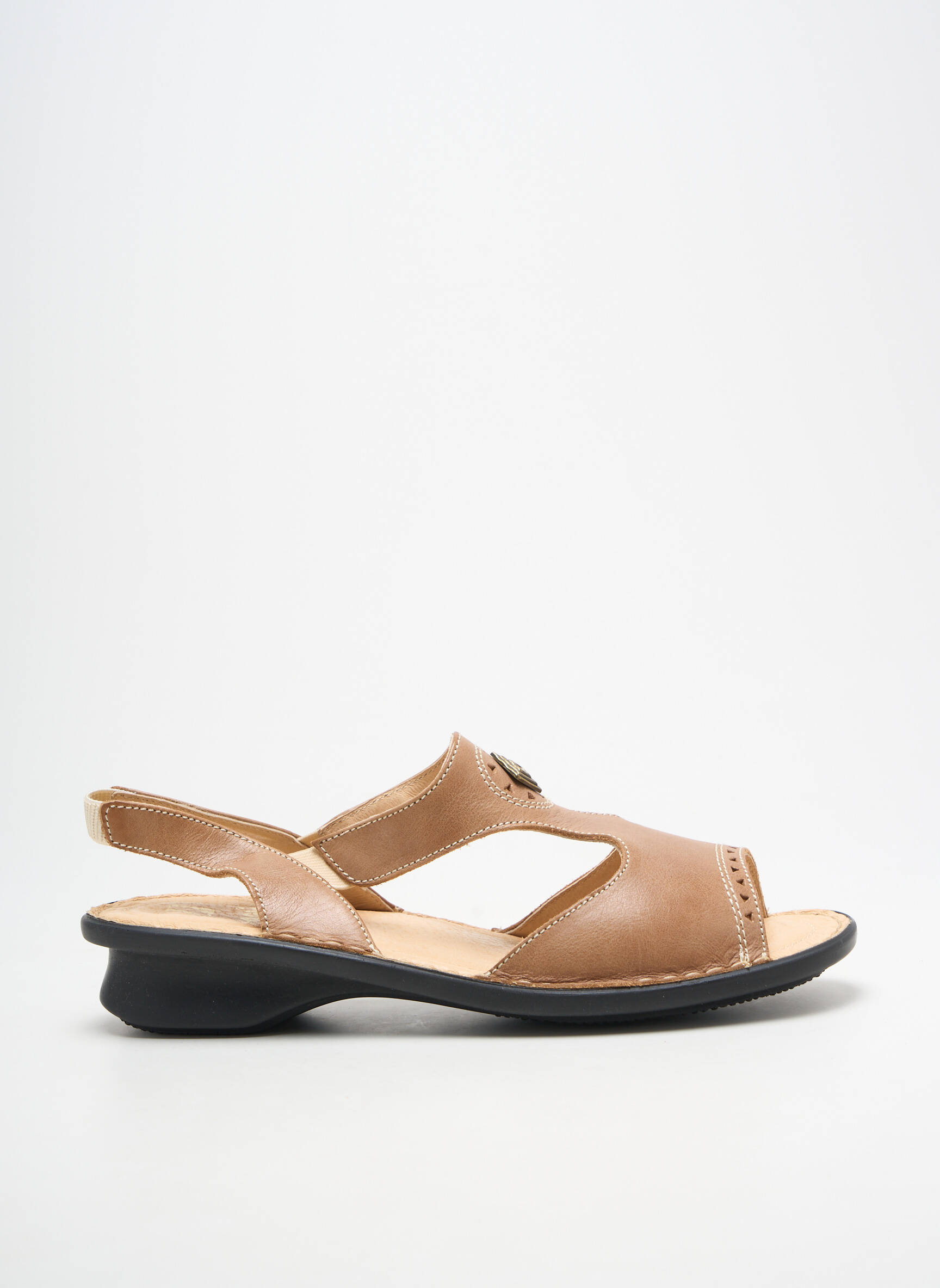 Sandalai/nu pėdos atvira pabaiga kulnas nuo 4 iki 6 cm rudas PEDI GIRL moteris