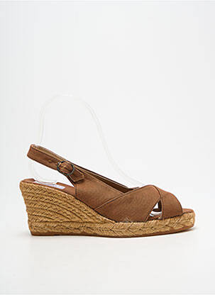 Espadrilės užsegimas kilpa(s) kulnas nuo 7 iki 9 cm rudas LA VAGUE moteris