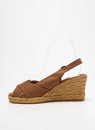 Espadrilės užsegimas kilpa(s) kulnas nuo 7 iki 9 cm rudas LA VAGUE moteris
