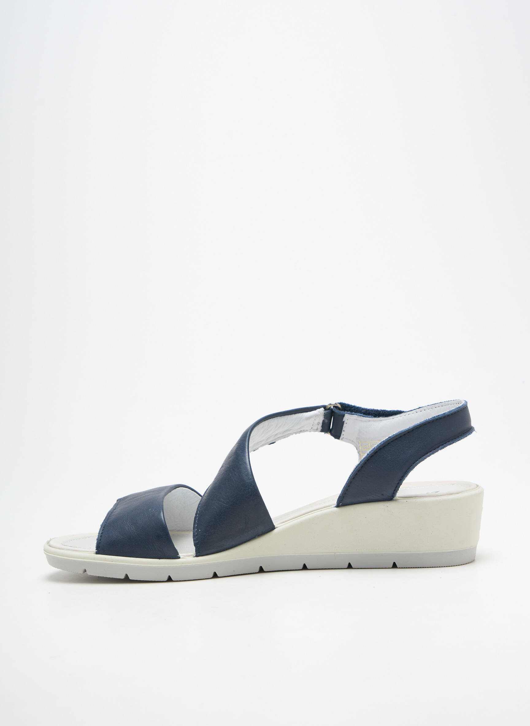 Sandalai/nu pėdos atvira pabaiga kulnas nuo 4 iki 6 cm mėlyna ENVAL SOFT moteris