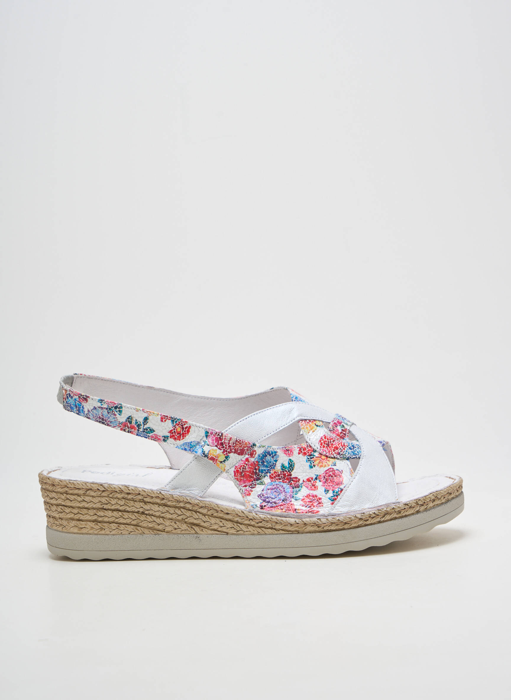 Sandalai/nu pėdos atvira pabaiga kulnas nuo 4 iki 6 cm baltas PEDI GIRL moteris