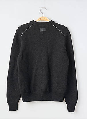 Megztinis tiesi kirpimas ilgos rankovės juodas THE KOOPLES moteris
