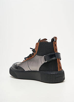 Bėgimo bateliai apvalus mygtukas kulnas nuo 4 iki 6 cm sidabrinė CRICKIT HAMBURG moteris