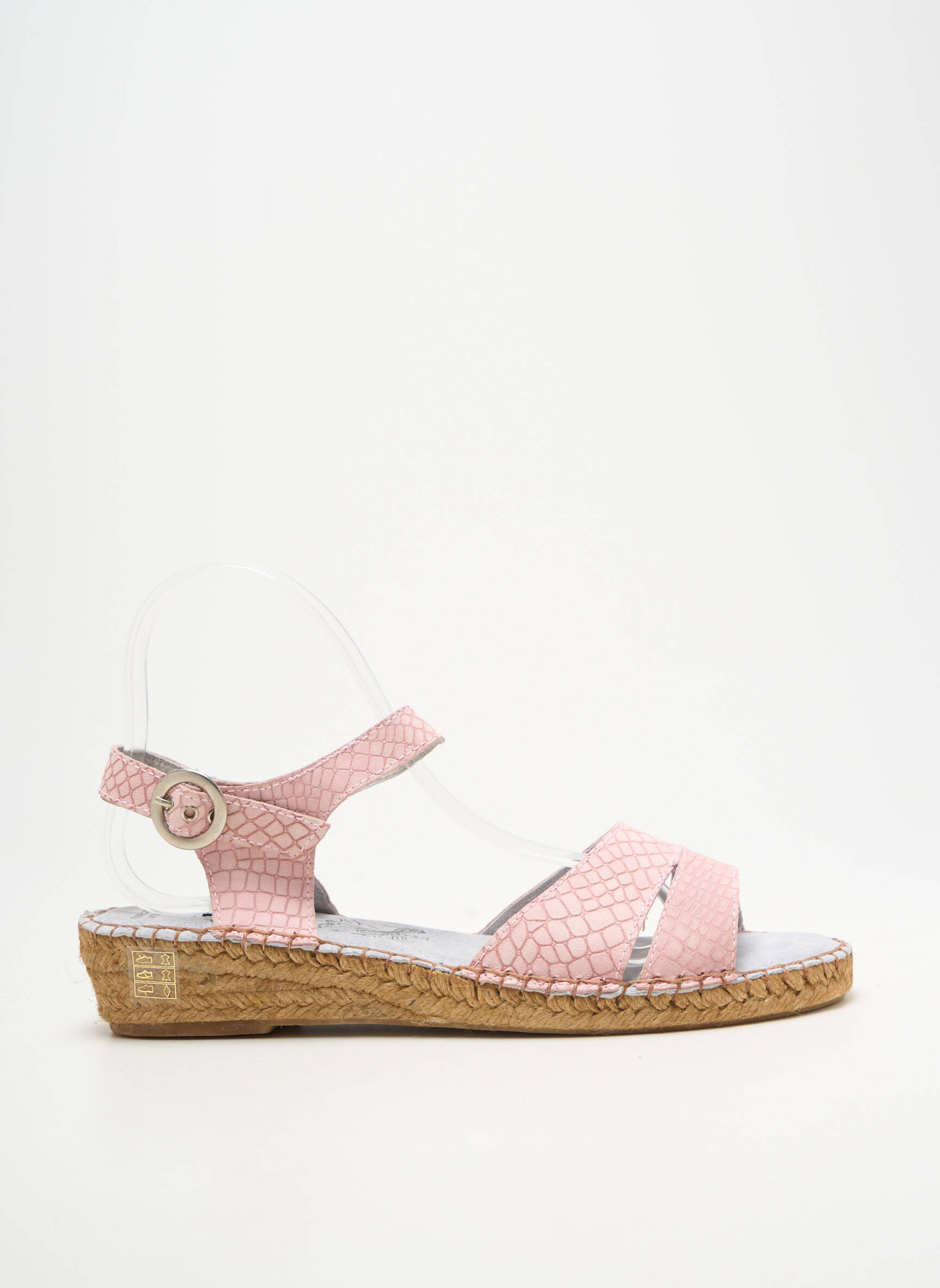 Espadrilės užsegimas kilpa(s) plokščias kulnas iki 3 cm rožinė BRUMA moteris