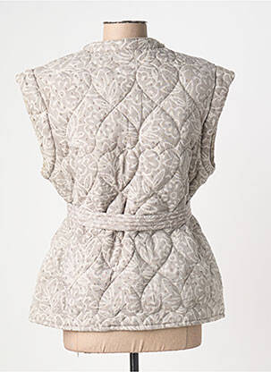 Kasdienis švarkas apvalus kaklas pilka CHICOSOLEIL moteris
