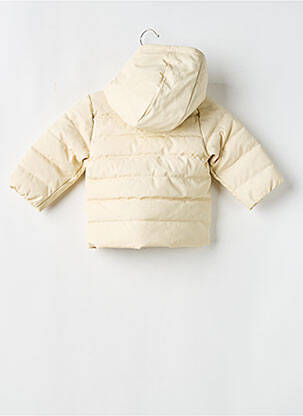 Pūkinė striukė apatinė dalis siaura su gobtuvu bežinis PETIT BATEAU vaikas