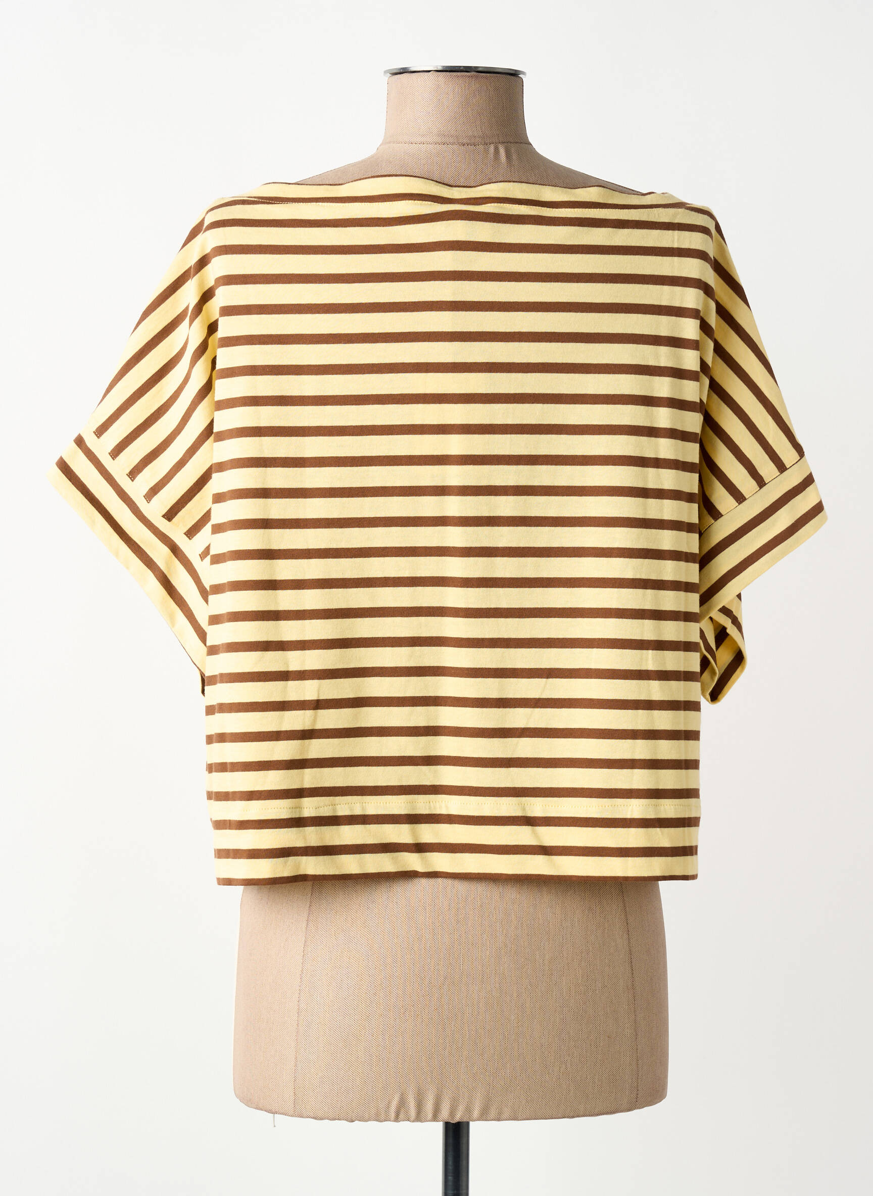 T-marškinys tamprumas trumpas rankovės bežinis PORTOFINO moteris