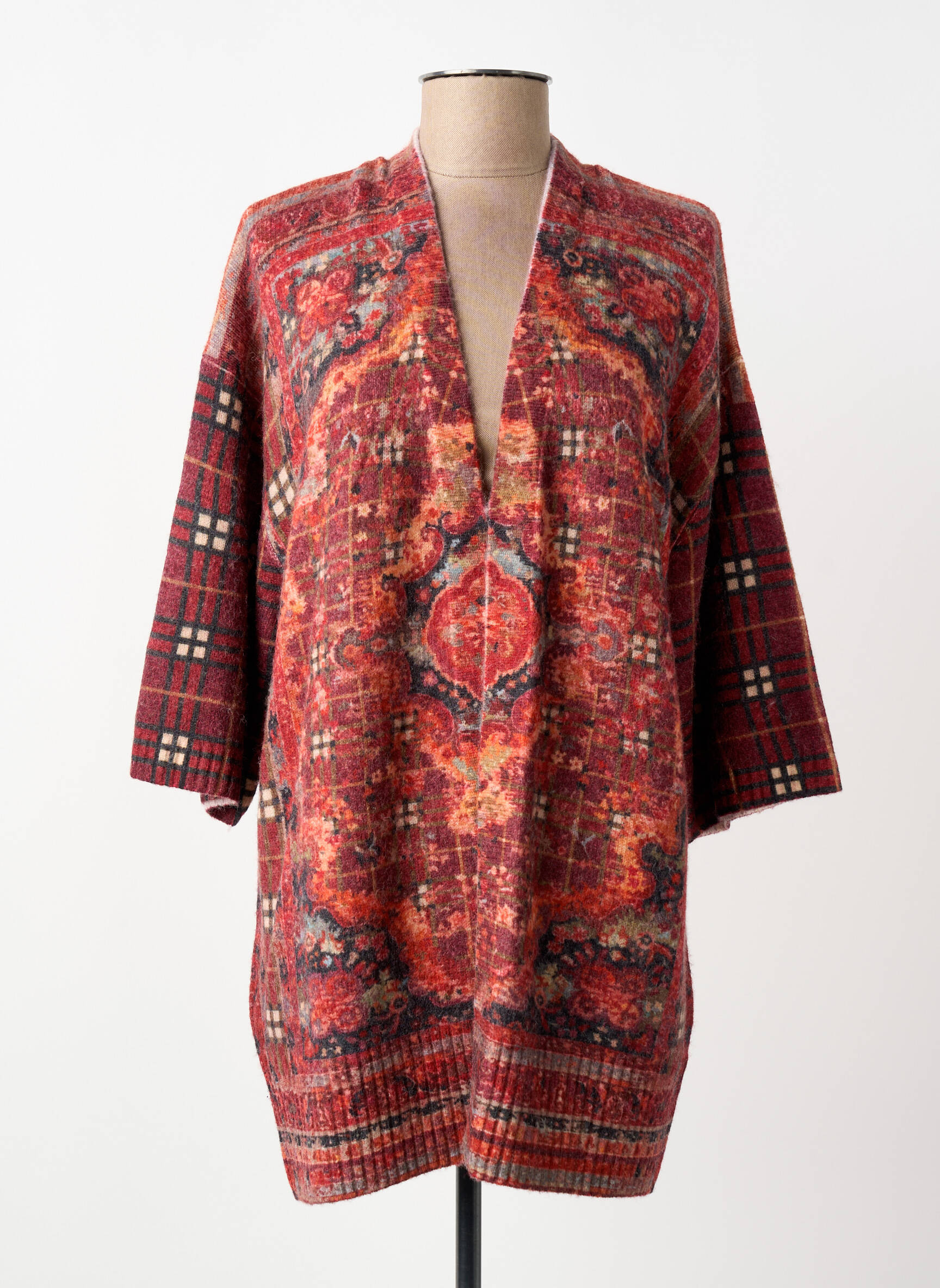 Ilgų rankovių liemenė 3/4 rankovės oranžinė JEI'S BY LETIZIA DENARO moteris