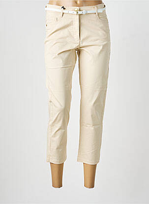 Pusilgių kelnių popelinos audinys, kuris pasižymi lygiu ir tankiu paviršiumi. normala dydis bežinis BETTY BARCLAY moteris