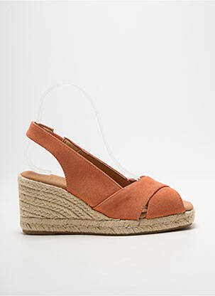 Espadrilės atvira pabaiga kulnas nuo 7 iki 9 cm rožinė PÖLKA moteris