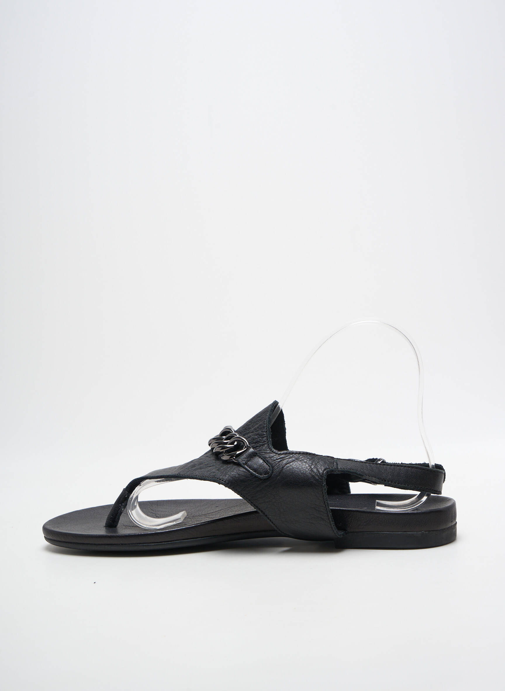 Sandalai/nu pėdos užsegimas kilpa(s) plokščias kulnas iki 3 cm juodas COCO ET ABRICOT moteris