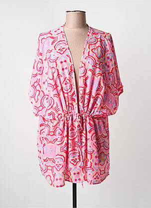 Kimono striukė col v rožinė DAPHNEA moteris