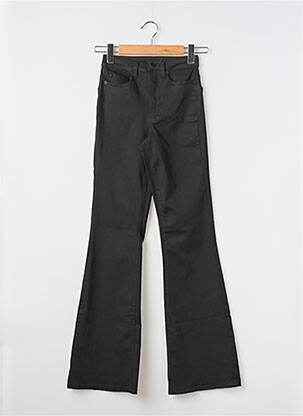 Bootcut džinsai aukšta talija aukšta talija juodas KAFFE moteris