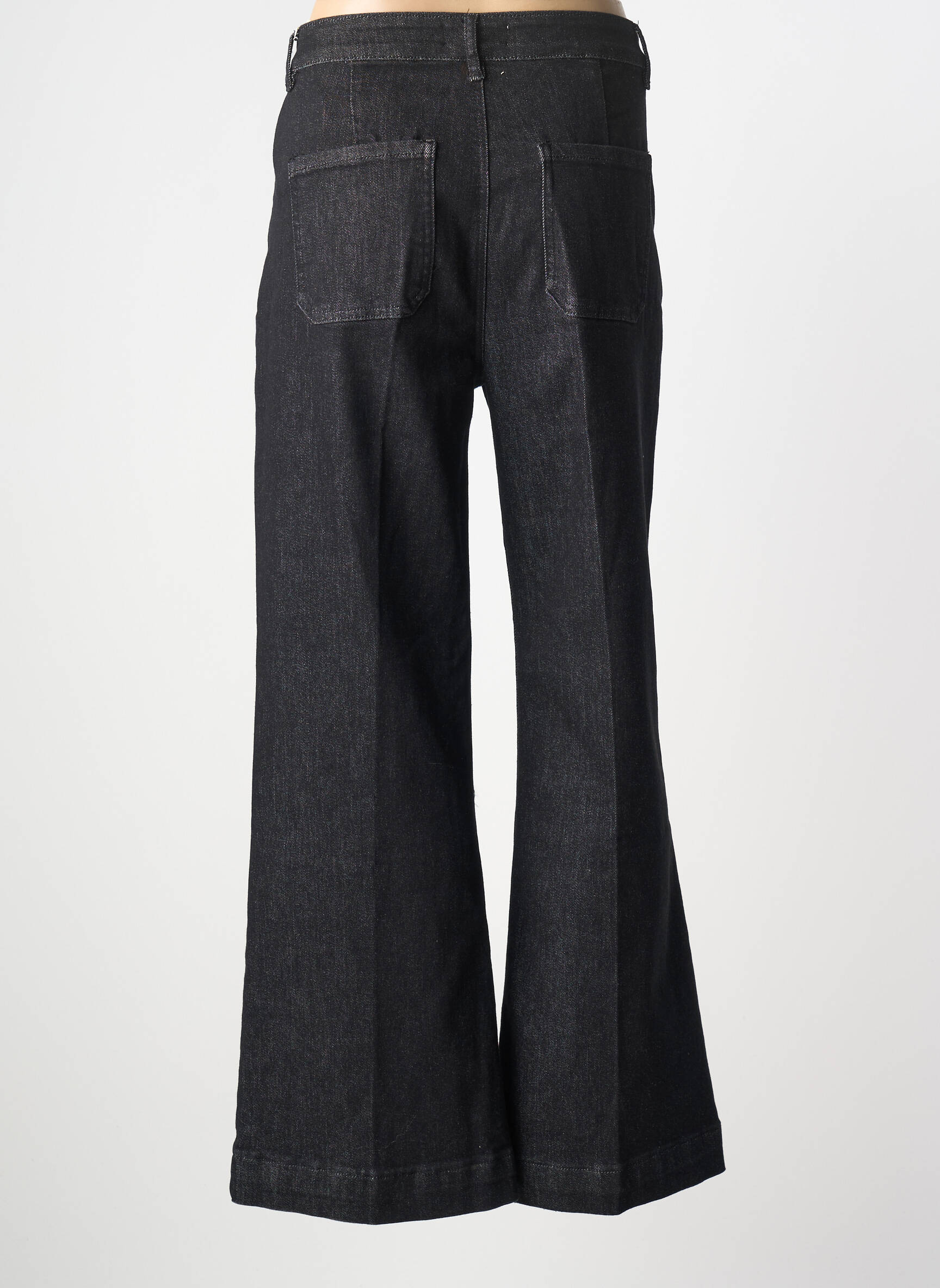 Bootcut džinsai kišenės pilka MAISON ONADO moteris