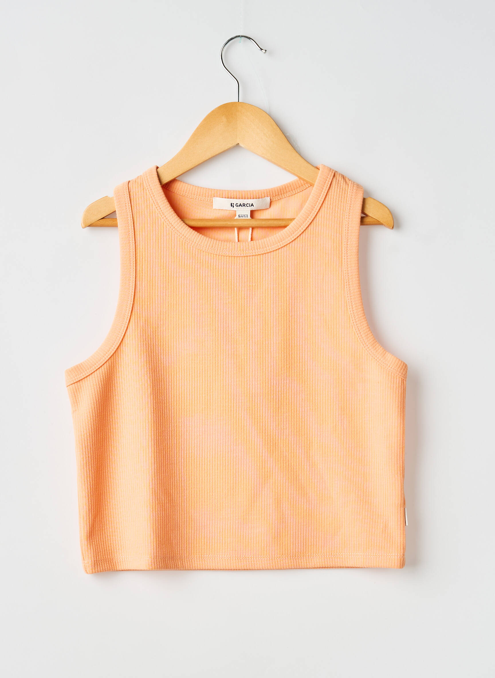 Viršūnė be rankų be rankų oranžinė GARCIA mergina