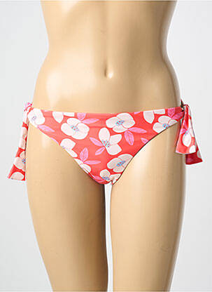 Maudymosi kelnaitės gėlių raštas bikini raudona COMPAÑIA FANTASTICA moteris