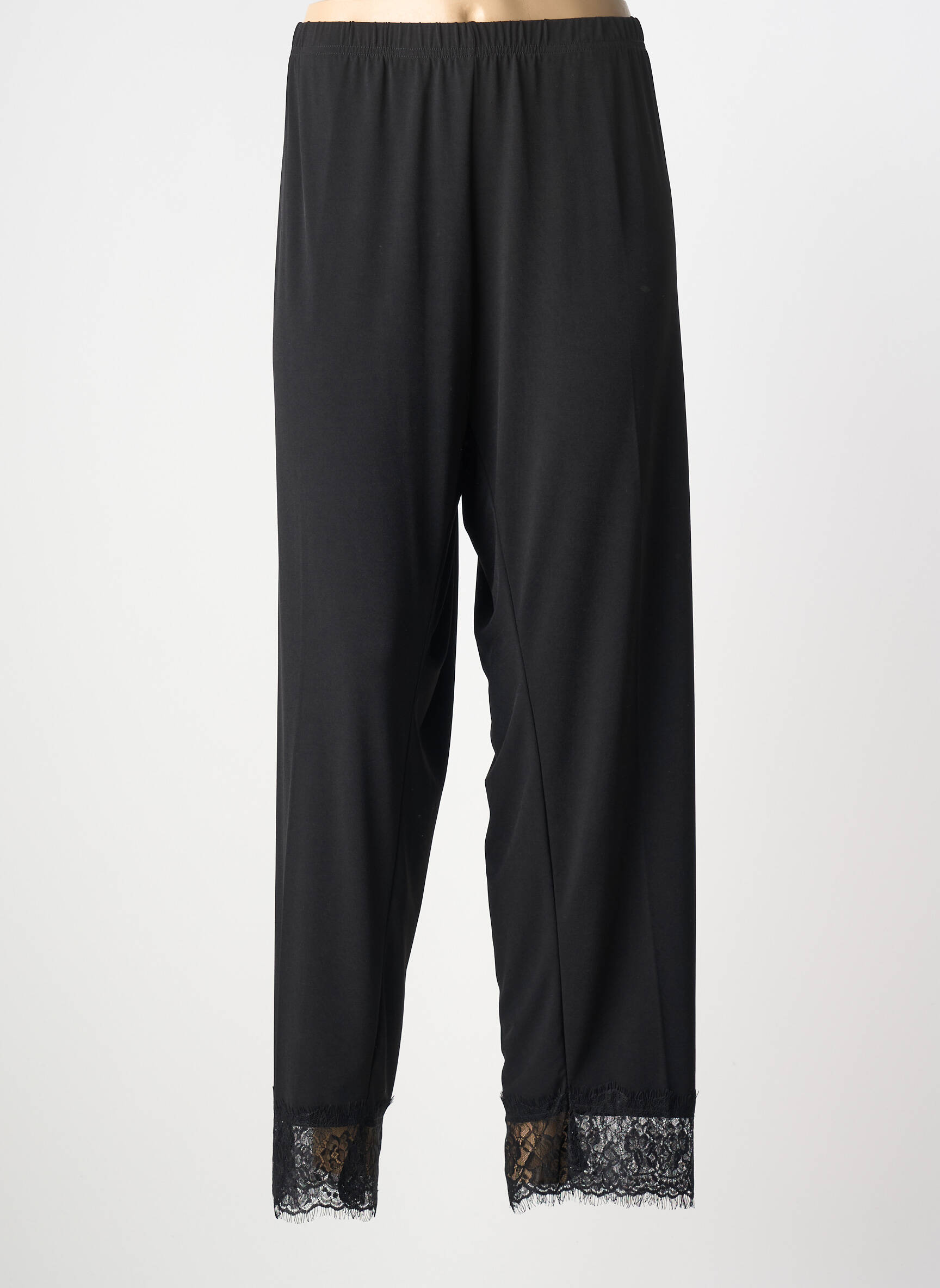 Legingas jersey audinys juodas SOPHIA CURVY moteris