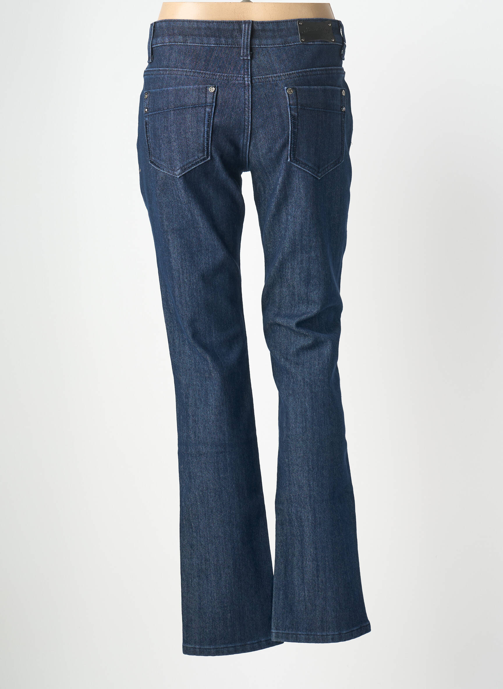 Bootcut džinsai kišenės mėlyna JW moteris