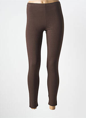 Legingas jersey audinys normala dydis rudas RENDEZ-VOUS moteris